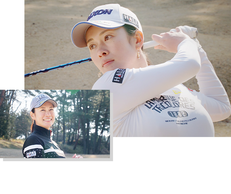 プロゴルファー小橋絵利子選手